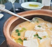 Salt-brined Tofu Hot Pot