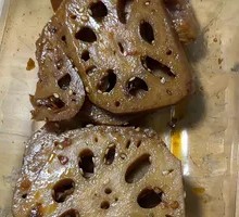 Sweet and Spicy Braised Lotus Root