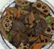 Braised Beef and Lotus Root
