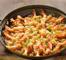 Dancing Shrimp with Rice Noodles