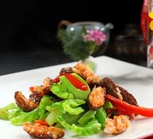 Abalone-stuffed Morel Mushrooms