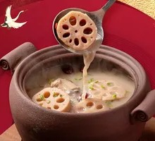 Wild Lotus Root and Pork Rib Soup