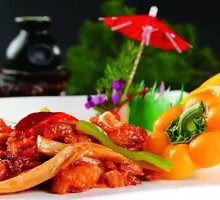 Stir-fried Chicken Strips with King Oyster Mushrooms