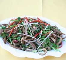 Green Pepper Beef Tripe Strips