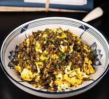 Grandmother's Pickle Stir-Fried Egg with Rice