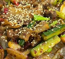 Pork Belly Dry Pot