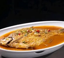 Scallion-Braised Wuchang Fish