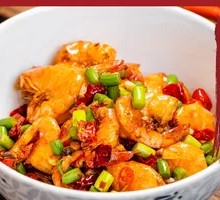 Stir-fried Freshwater Shrimp