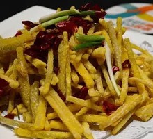 Dry-Fried Lotus Root Strips