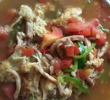 Egg and Pork Noodle Soup