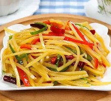 Spicy Potato Noodles with Rice