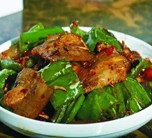 Stir-Fried Pork with Tiger-Striped Peppers