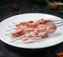 Spicy Crispy Pork Ribs Skewers