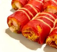 Crunchy Golden Sand Rice Noodle Roll