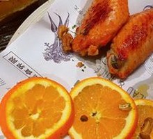 Orange-glazed Chicken Wings