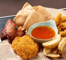 Seafood and Meat Snack Platter