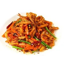 Spicy Squid Slices
