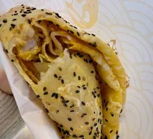 香酥鸡柳煎饼