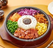 Bacon and Ham Iron Plate Fried Rice
