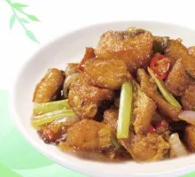 Glutinous Rice Fish Cubes