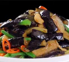 Eggplant and Green Bean Rice Bowl