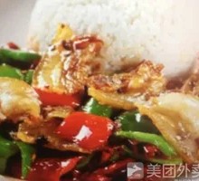 Dry Tofu Stir-fried Pork
