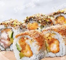 5 Fried Shrimp and 5 Egg Yolk Squid