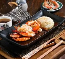 Signature Flame Duck Shrimp Crab Rice Bowl