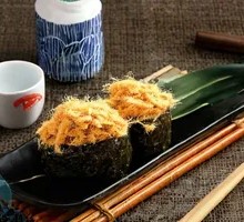 Sesame Seed Roll with Meat Floss