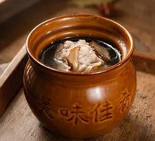Squid Medallion Soup