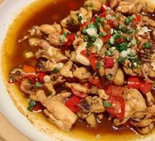 Stir-fried Local Chicken with Tea Oil