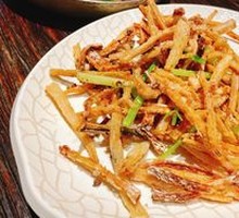 Dry-Fried Sesame Lotus Root Strips