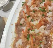 Garlic Shrimp with Peas