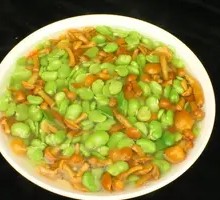 Fresh Bean and Pork