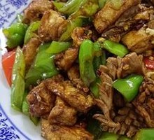 Fried Tofu with Pork Kidney Stir-fry