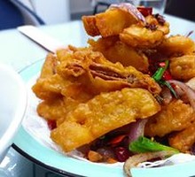 Crispy Lotus Root Cups
