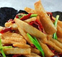 Dry-Fried Lotus Root Strips