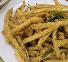 Dry-Fried Lotus Root Strips