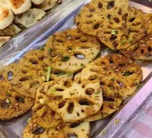 Grilled Lotus Root Slices