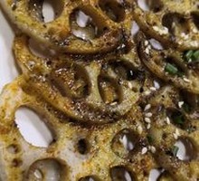 Grilled Lotus Root Slices