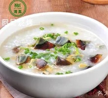 Century Egg and Beef Congee