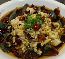 Spiced Century Egg Salad