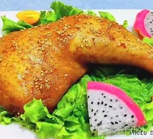 Fruit Wood Charcoal Roasted Chicken Leg