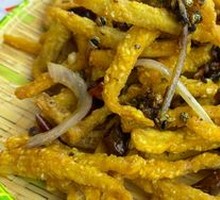 Dry-Fried Lotus Root Strips
