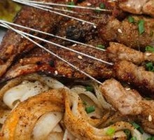 Grilled Rice Noodles