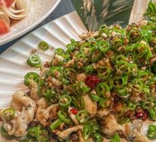 Bitter Melon Dry-Fried Black Fish