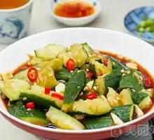 Knife-Pounded Cucumber