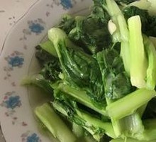Stir-fried Bok Choy Stems