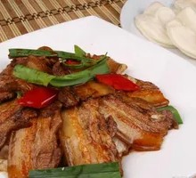 Dry Tofu Stir-fried Pork