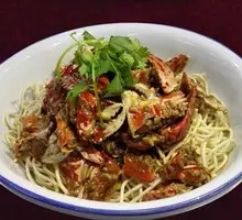 Crab Leg Noodles